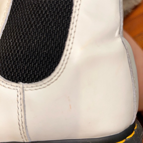 2976 SMOOTH LEATHER PLATFORM CHELSEA BOOTS size 12 - Picture 5 of 12